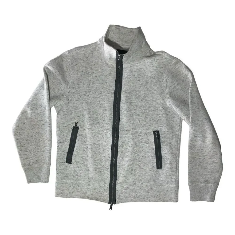 🍌 Banana Republic Full Zip Heather Gray‎ Jacket M